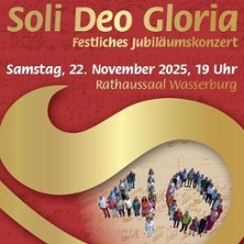 Festliches Jubiläumskonzert 22.11.2025 Rathaussaal Wasserburg