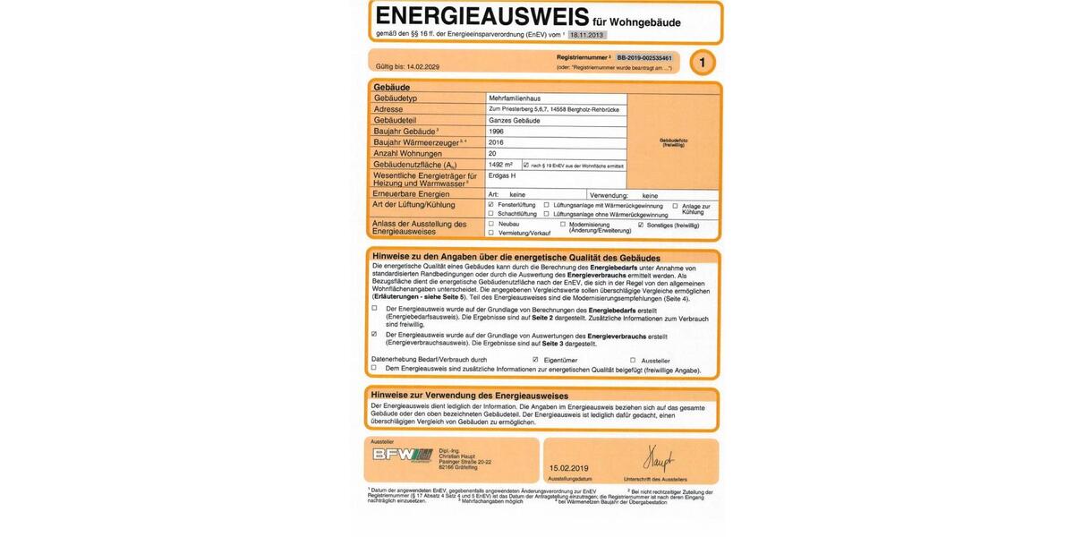 Etagenwohnung Nuthetal - 1 Zimmer, 35 m&sup2;, 160.000&euro; | Angebot:27143909