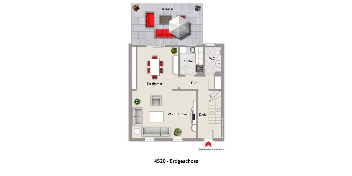 Einfamilienhaus Würselen - 5 Zimmer, 110 m&sup2;, 325.000&euro; | Angebot:26392124