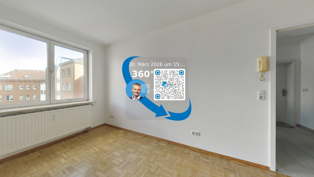 Morgensonne auf dem Balkon: 2-Zi. mit EBK, Parkett & Keller in der Weststadt - Etagenwohnung Schwerin Weststadt | Angebot:26874552