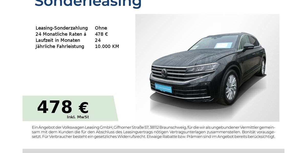 VW Touareg 26.950 km 51.880 &euro; Erlangen 91058
