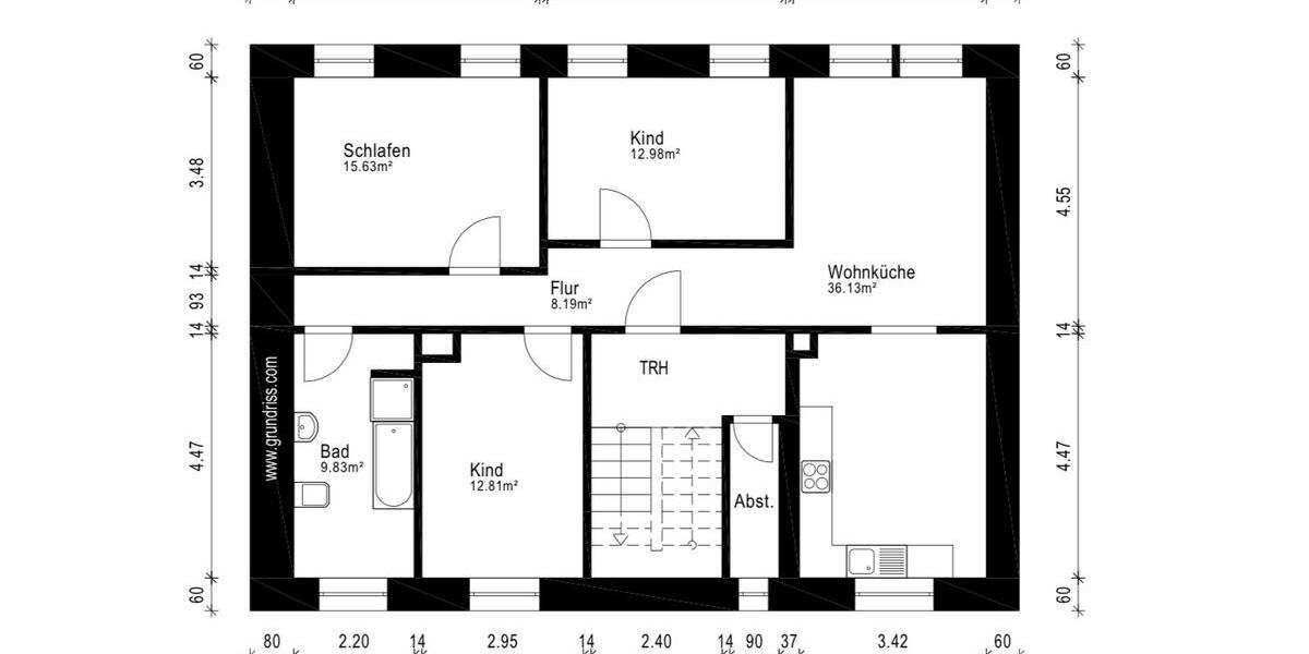 Erstbezug nach Kernsanierung 4.5Raum nähe Altstadt Bretten 4 zimmer