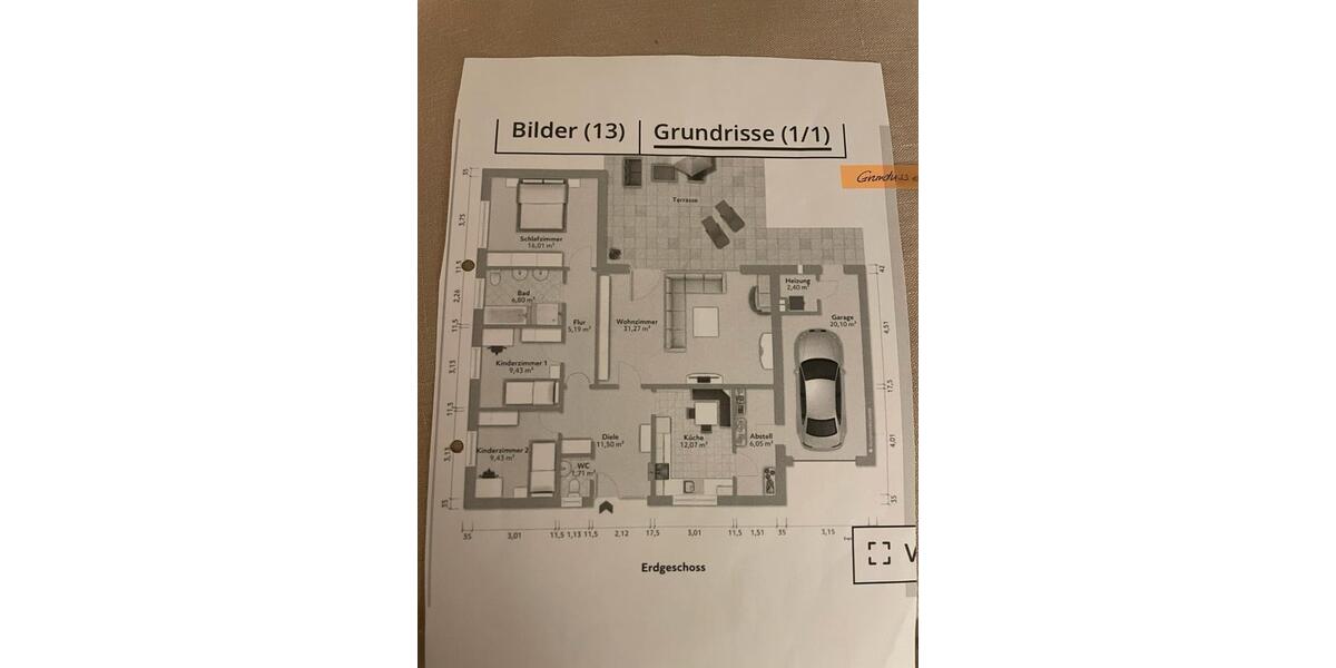 Bungalow Cloppenburg - 4 Zimmer, 106 m&sup2;, 1.000&euro; | Angebot:25856104