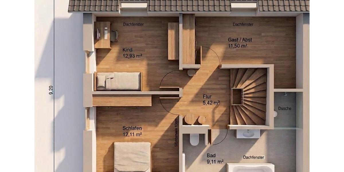 Doppelhaushälfte Marburg Cappel - 5 Zimmer, 111 m&sup2;, 448.000&euro; | Angebot:26415352