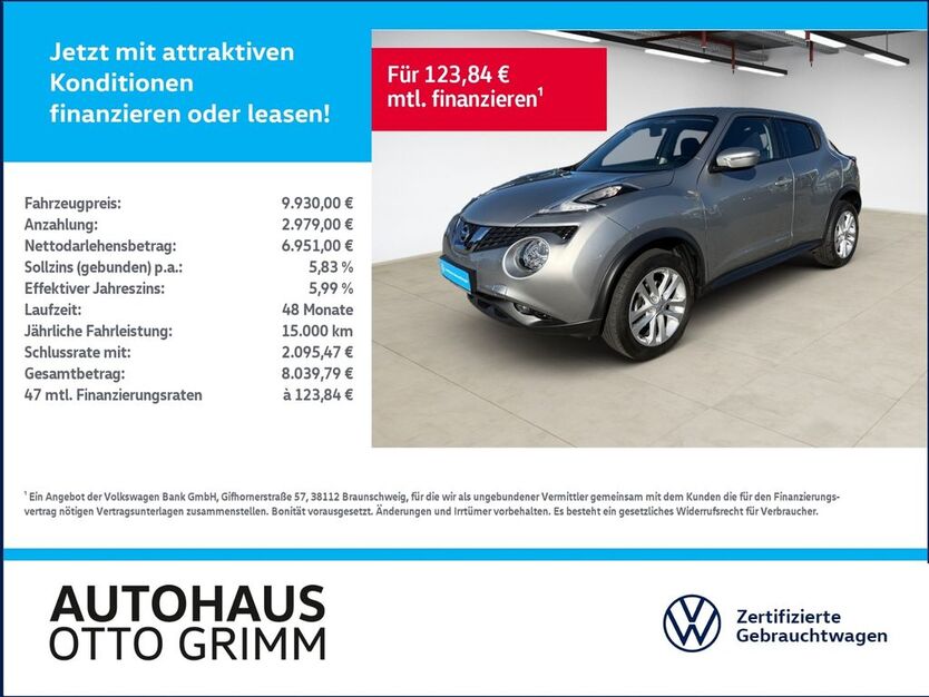Nissan Juke 99.988 km 9.460 € Bitterfeld-Wolfen 06749