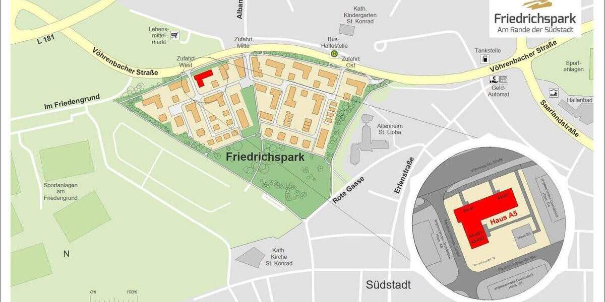 Etagenwohnung Villingen-Schwenningen Villingen - 3 Zimmer, 84 m&sup2;, 437.650&euro; | Angebot:25701424
