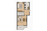 Etagenwohnung Celle Blumlage - 2 Zimmer, 59 m&sup2;, 119.000&euro; | Angebot:26836059