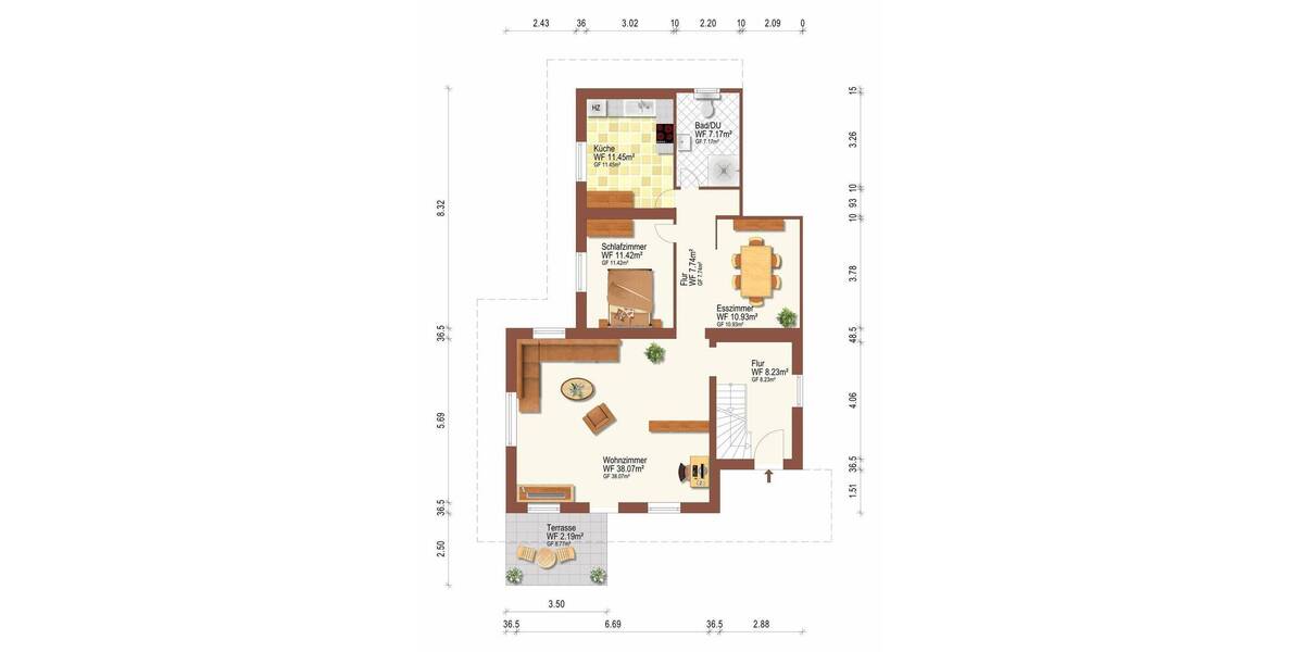 Bungalow Hohenlockstedt - 3 Zimmer, 95 m&sup2;, 249.000&euro; | Angebot:26080039