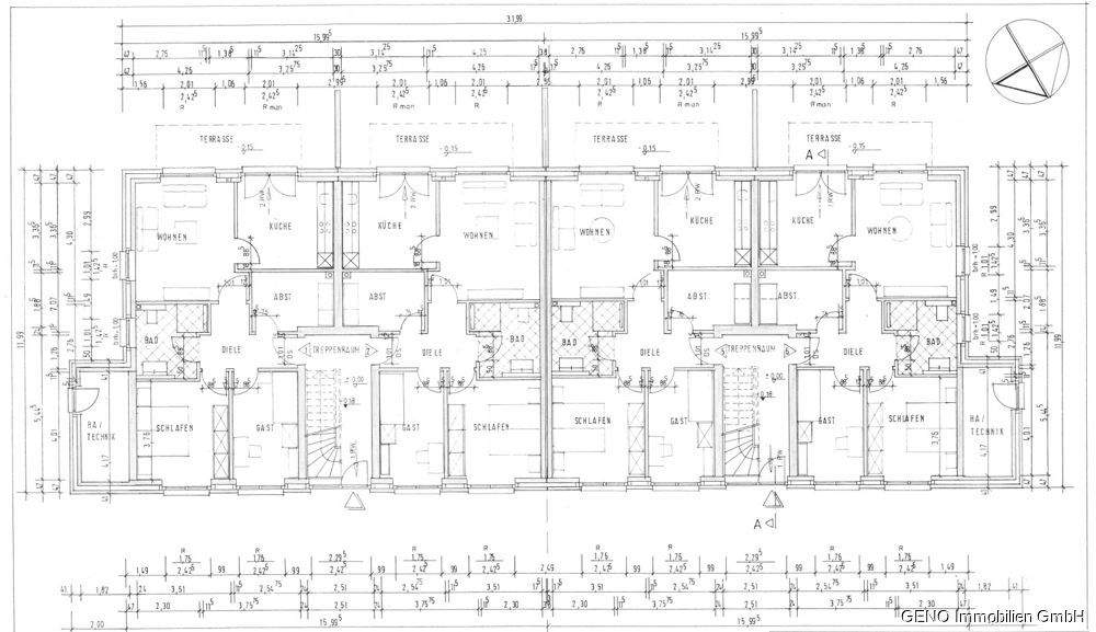 Etagenwohnung Berne / Bardenfleth Bardenfleth - 3 Zimmer, 70 m&sup2;, 239.000&euro; | Angebot:25247941