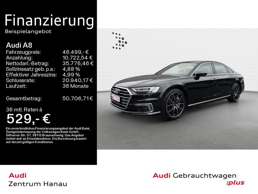 Audi A8 75.000 km 46.499 € Hanau 63452