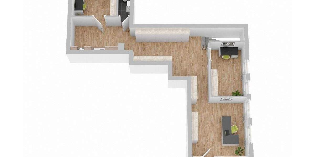 Gewerbeobjekt Großhansdorf - 3 Zimmer, 76 m&sup2;, 295.000&euro; | Angebot:25803001