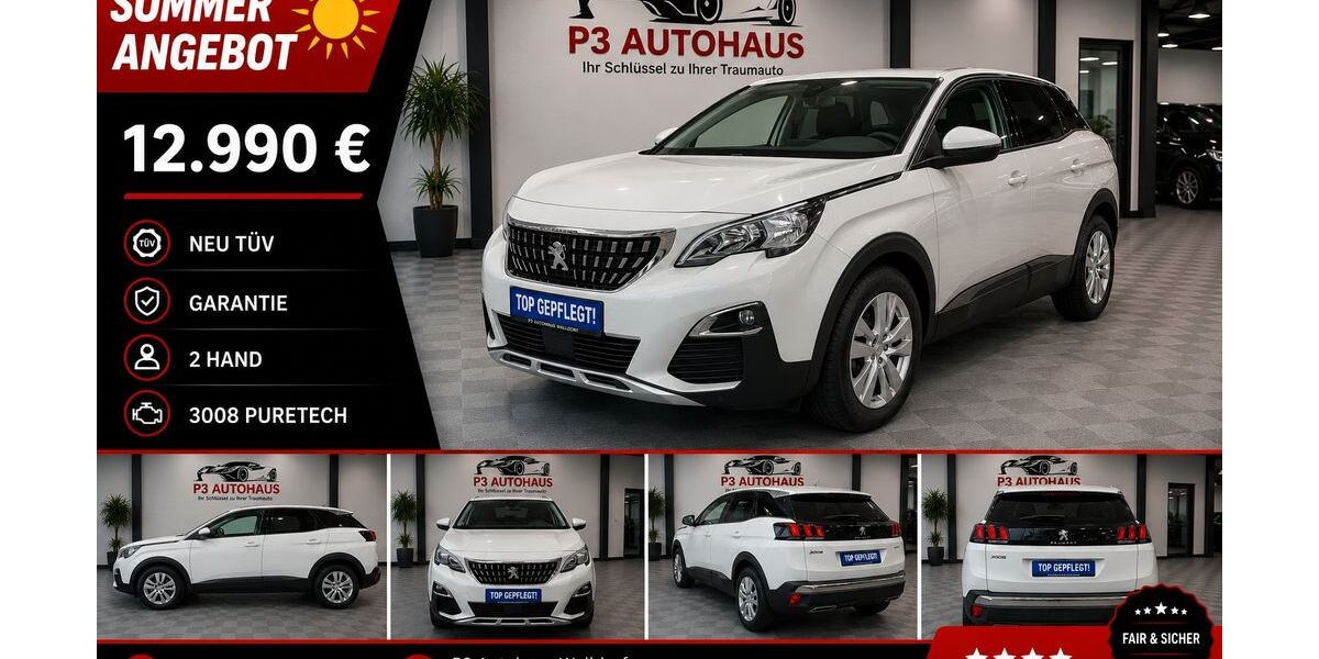 Peugeot 3008 120.543 km 12.990 &euro; Mörfelden-Walldorf 64546