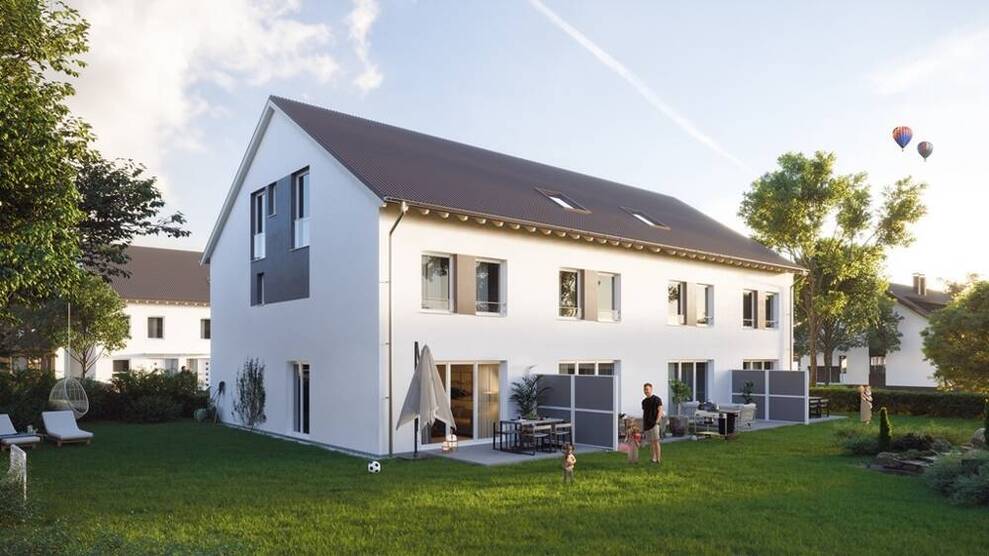 Modernes Reihenendhaus mit 5,5 Zimmern in Augsburg - Familienfreundlich & Ruhig