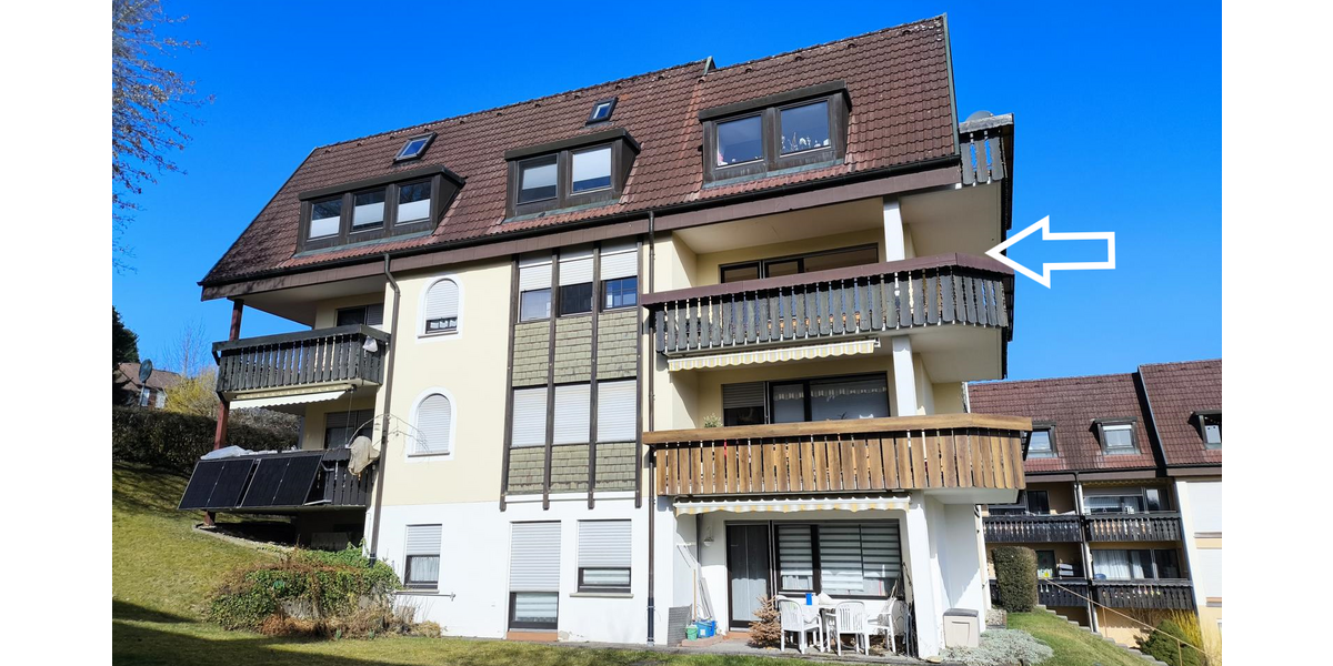 Etagenwohnung Freudenstadt - 2 Zimmer, 61 m&sup2;, 169.000&euro; | Angebot:25565904