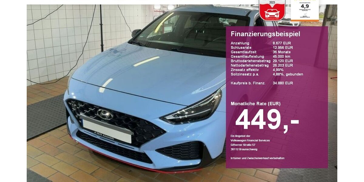 Hyundai i30 29.800 km 34.880 &euro; Albbruck 79774