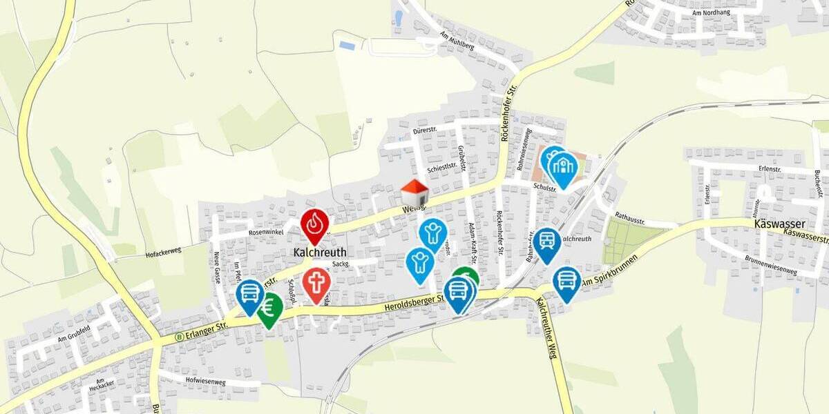 Gewerbeobjekt Kalchreuth - 5 Zimmer, 130 m&sup2;, 399.000&euro; | Angebot:26201982