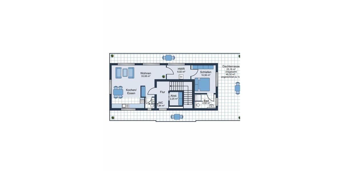 Einfamilienhaus Lingen (Ems) - 2 Zimmer, 80 m&sup2;, 1.100&euro; | Angebot:26687736