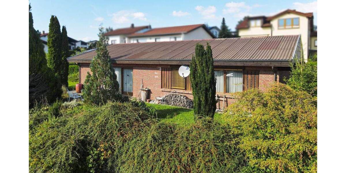 Wohlfühlen auf einer Ebene . gemütlicher Bungalow in Sonnenbühl 4 zimmer