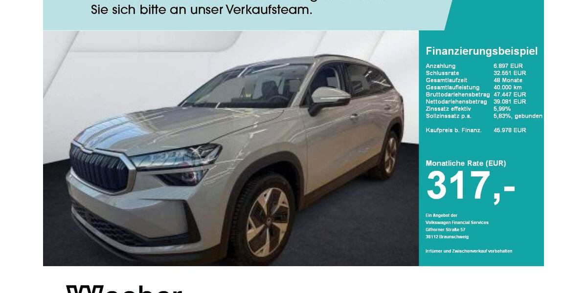 Skoda Kodiaq 13.346 km 45.978 &euro; Herrenberg 71083