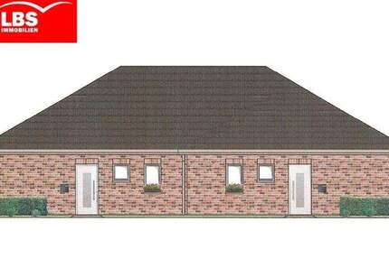 Neubaugebiet Papenburg Nostenbusch Neubau Bungalow KfW 40 Standard 3 zimmer