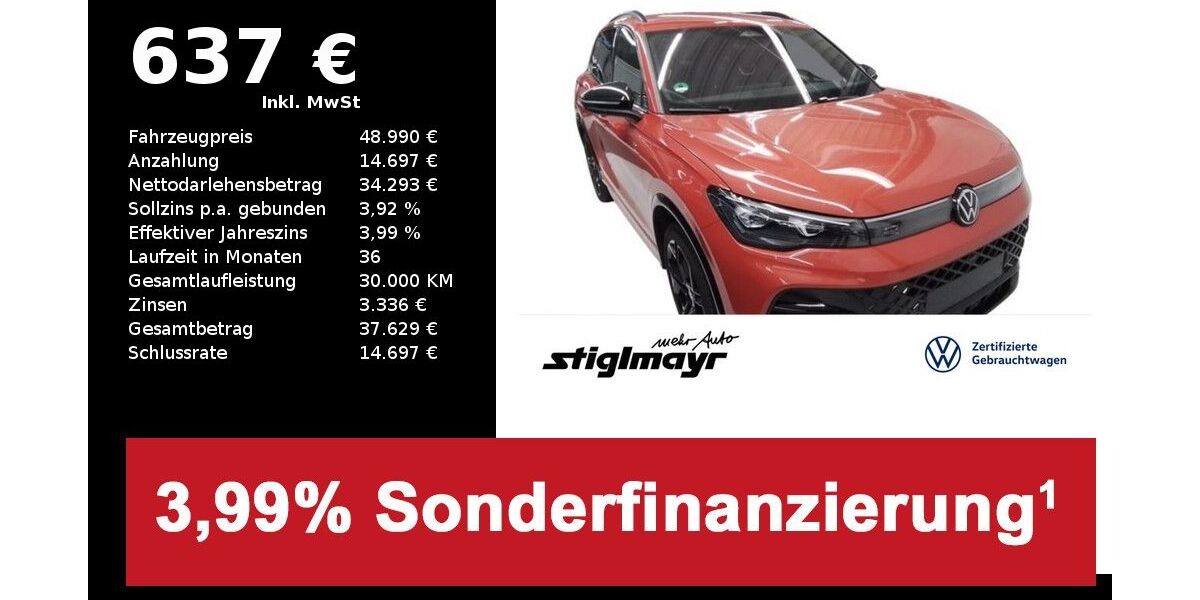 VW Tiguan 11.983 km 48.990 &euro; Pfaffenhofen/Ilm 85276