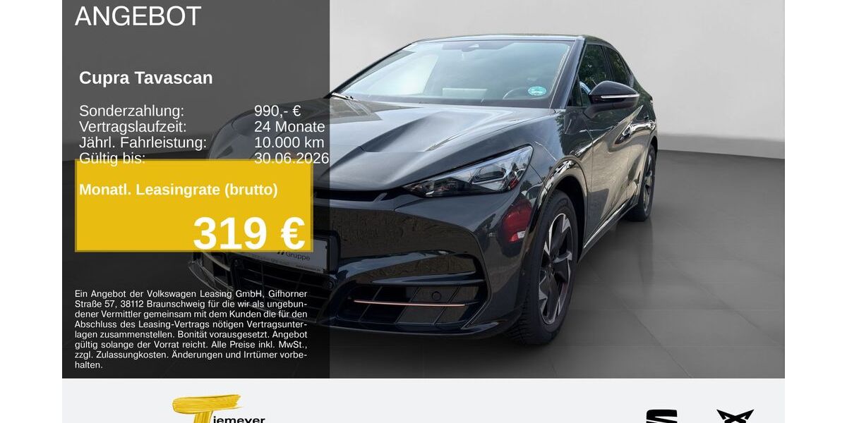 Cupra Tavascan 10.365 km 40.690 &euro; Lüdenscheid 58513