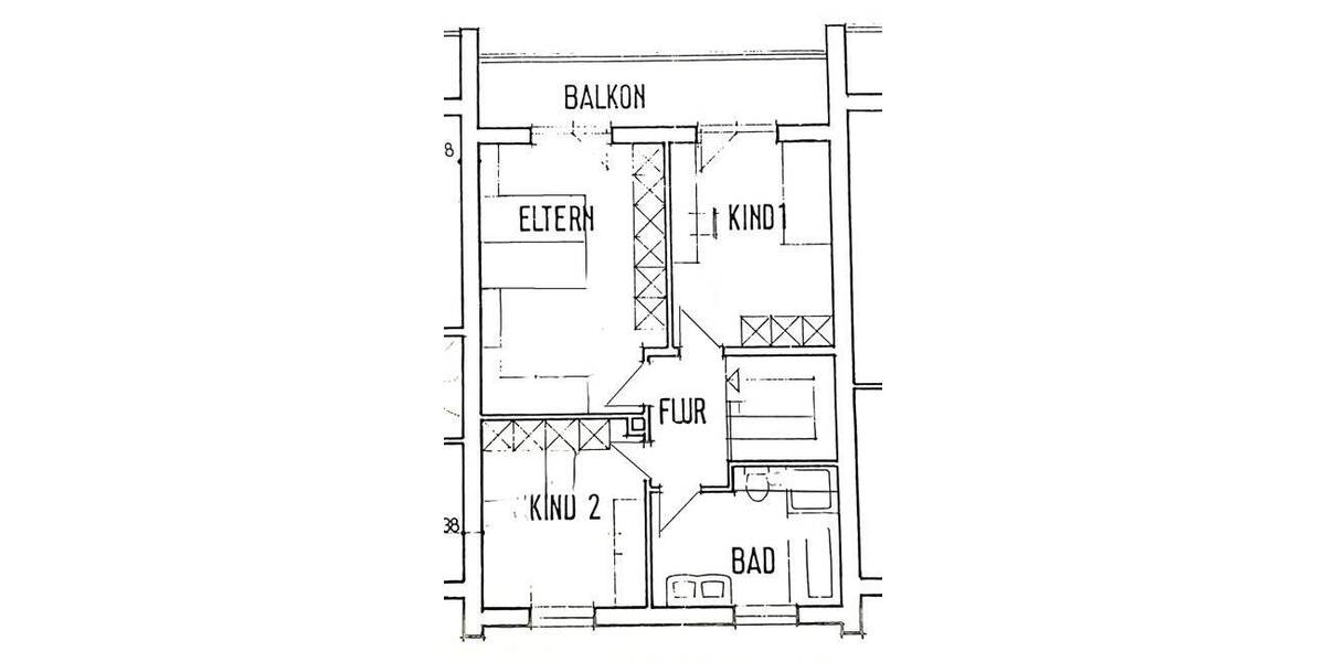 Reihenmittelhaus Rastede Rastede II - 4 Zimmer, 95 m&sup2;, 229.000&euro; | Angebot:19954196