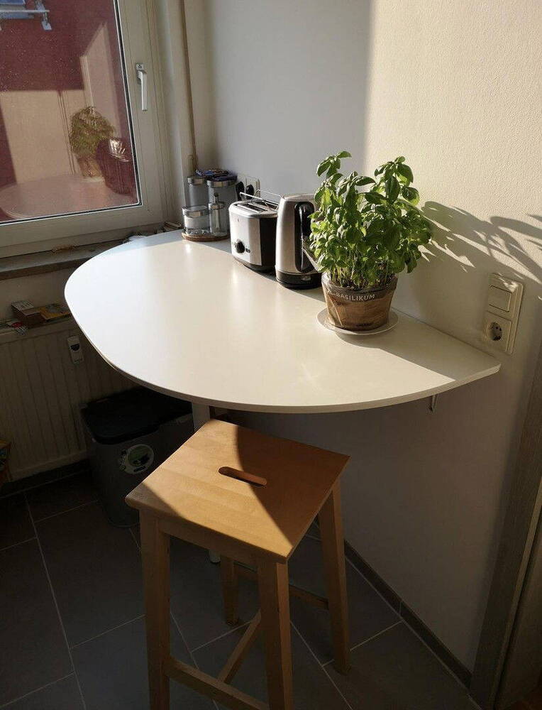 Helle 1-Raum-Wohnung mit Balkon & separater Küche in Leipzig - Stellplatz optional