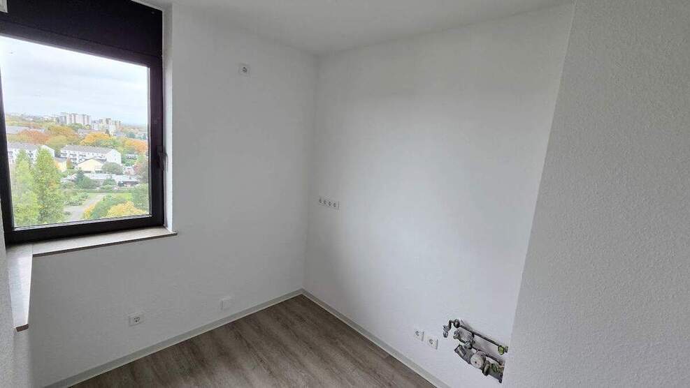 Modernes 1-Zimmer-Appartment mit Balkon und Blick ins Grüne, Wannenbad, separate Küche 1 zimmer