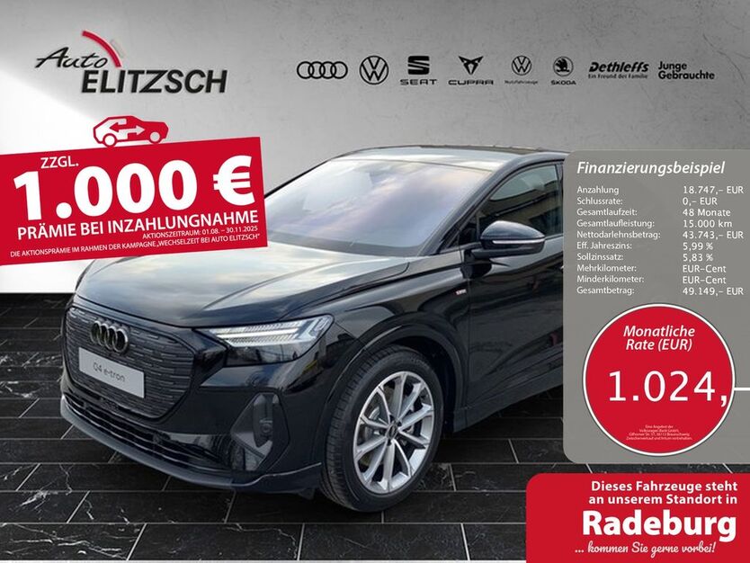Audi Q4 e-tron 9.900 km 62.490 € Dresden 01139