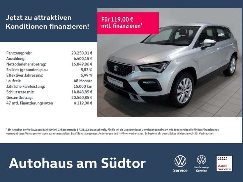 Seat Ateca 23.184 km 23.250 € Rietberg 33397