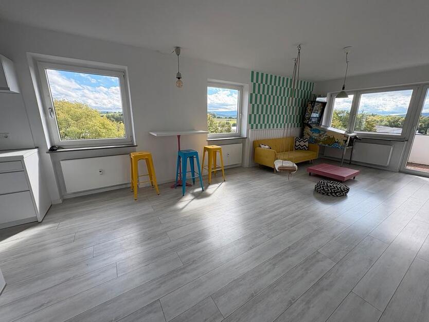Hippe Wohnung mit Loftcharakter und traumhaftem Ausblick