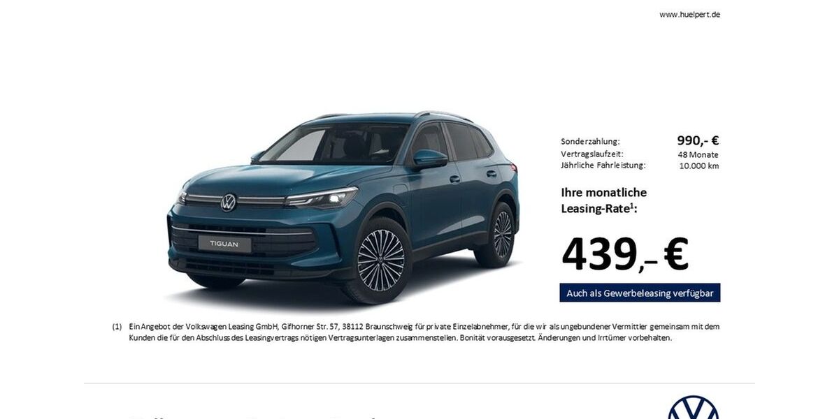 VW Tiguan 19.456 km 40.577 &euro; Bergkamen 59192