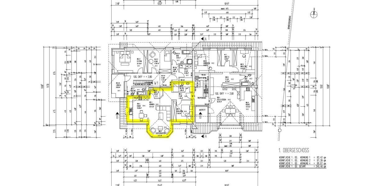 Etagenwohnung Schloß Holte-Stukenbrock Stukenbrock - 2 Zimmer, 83 m&sup2;, 750&euro; | Angebot:25418570