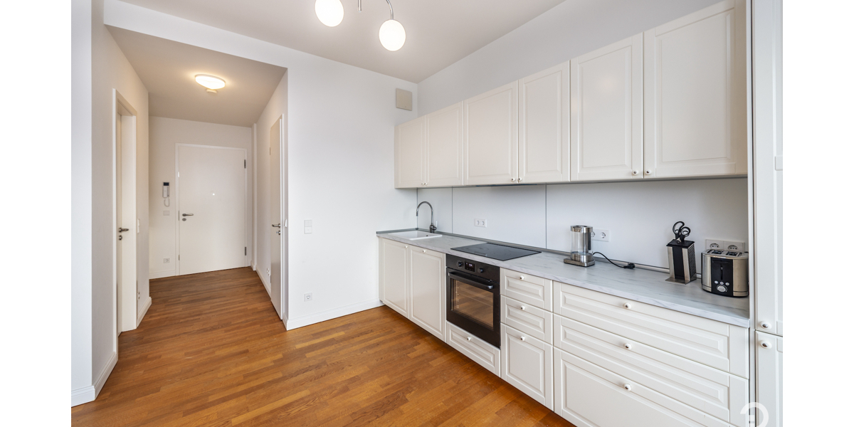 Wohnen in hochwertigem Ambiente mit internationalem Flair. Möblierte 2 Zimmer-Dachterrassen-Wohnung - Einfamilienhaus Düsseldorf Heerdt | Angebot:26645368