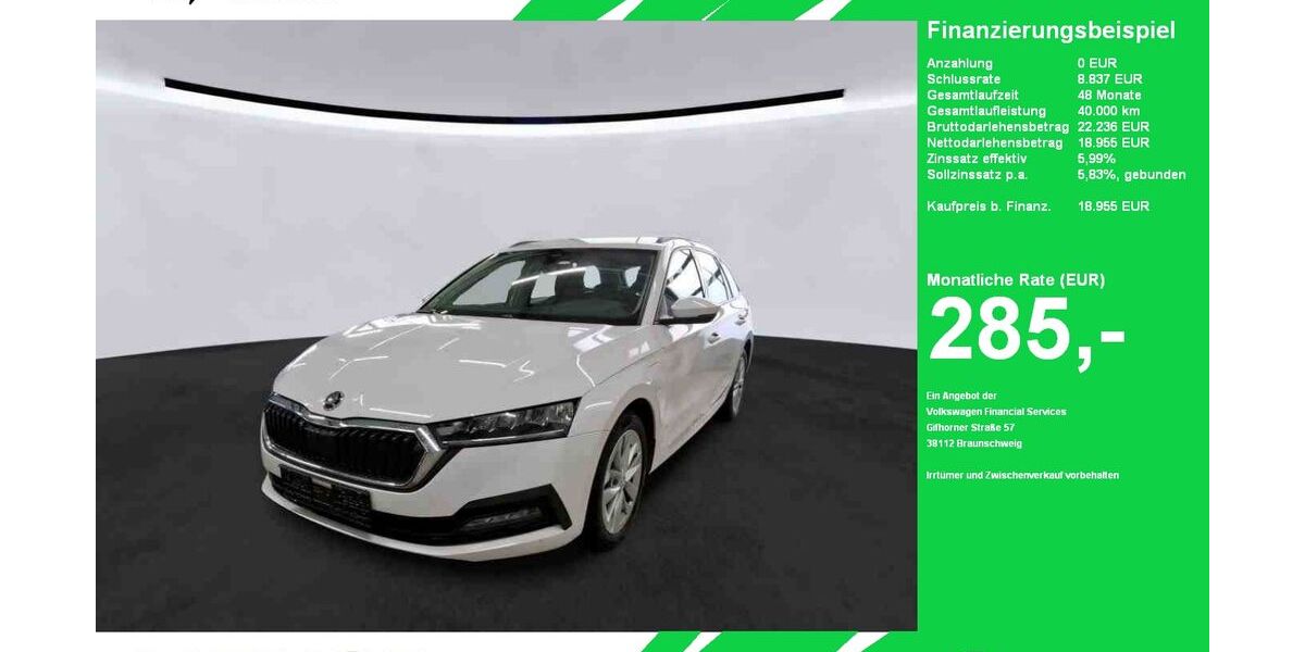 Skoda Octavia 124.953 km 18.955 &euro; Oelde (Stromberg) 59302