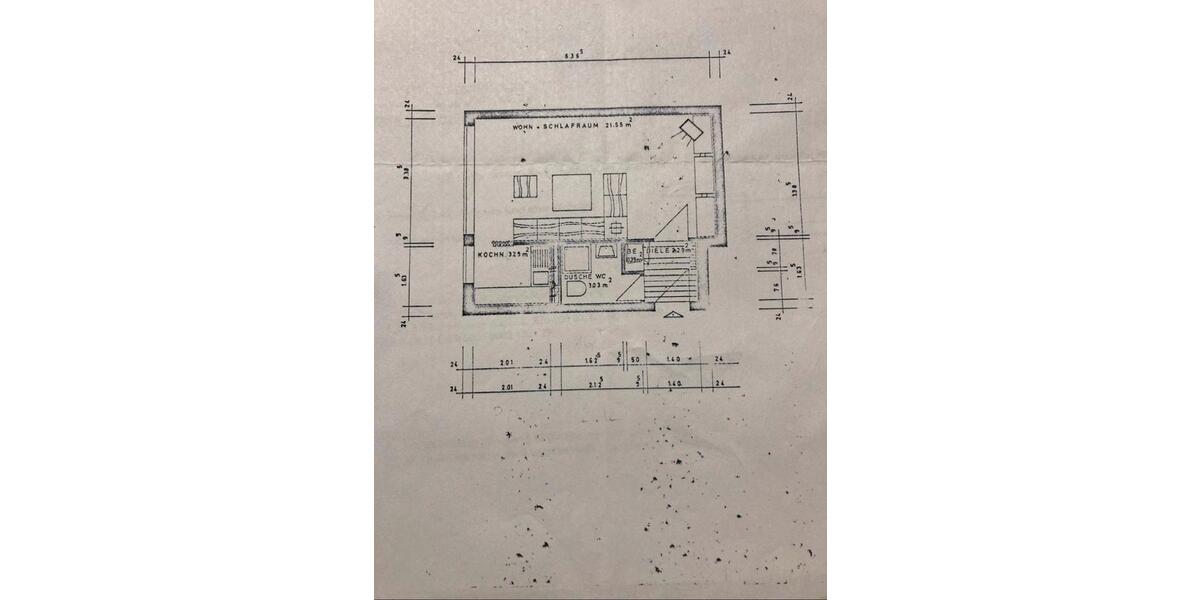 Etagenwohnung Mannheim Herzogenried - 1 Zimmer, 36 m&sup2;, 132.000&euro; | Angebot:25860517