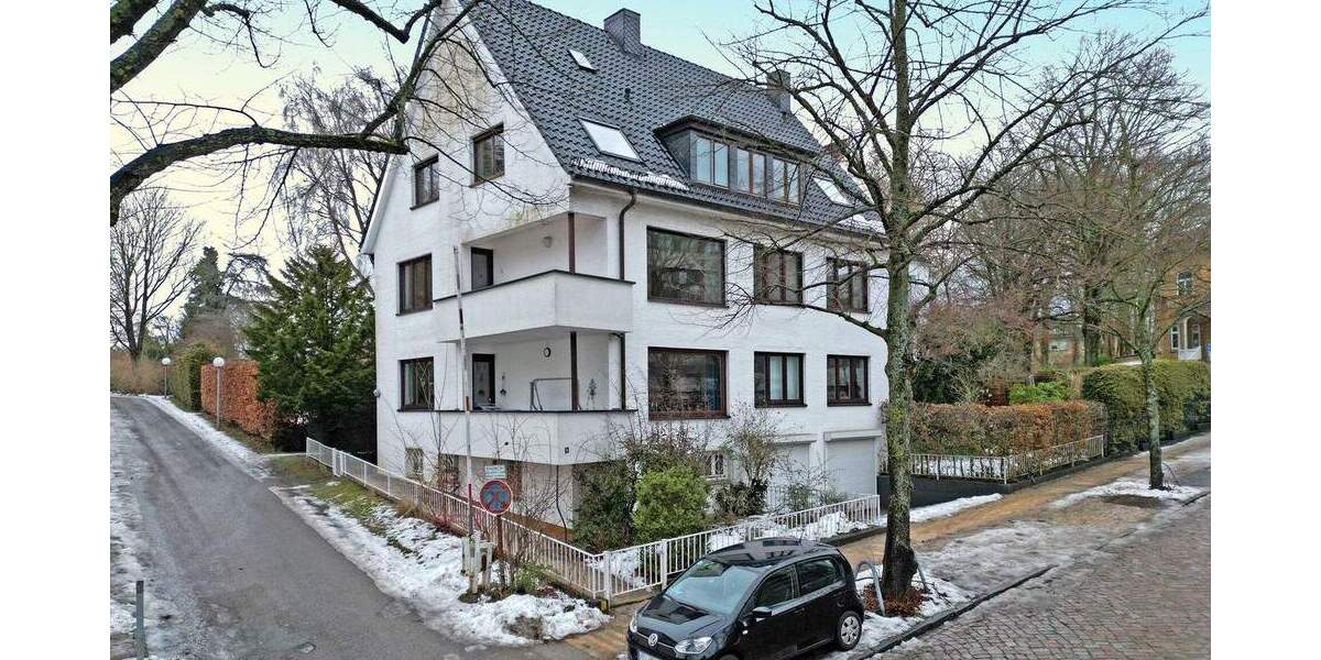 Etagenwohnung Kiel Düsternbrook - 4 Zimmer, 99 m&sup2;, 450.000&euro; | Angebot:25628402