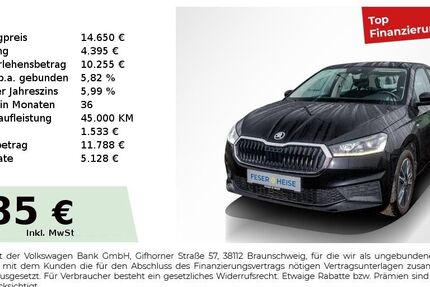 Skoda Fabia 44.710 km 14.650 &euro; Köthen 06366