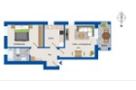 Etagenwohnung Schleswig - 2 Zimmer, 58 m&sup2;, 189.000&euro; | Angebot:27267909