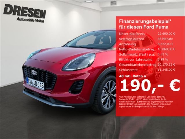 Ford Puma 15.500 km 21.990 &euro; Euskirchen 53881