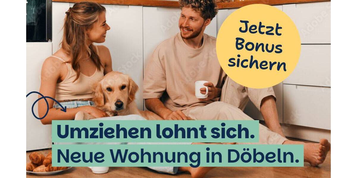Etagenwohnung Döbeln Sörmitz - 2 Zimmer, 59 m&sup2;, 302&euro; | Angebot:26642329