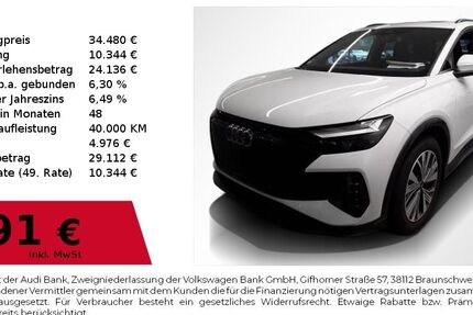 Audi Q4 e-tron 69.500 km 34.480 € Nürnberg 90411