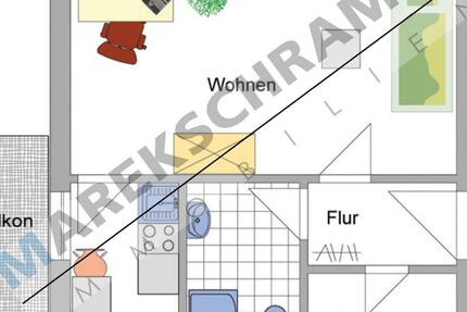 Wohnung Ilmenau - 1 Zimmer, 32 m&sup2;, 240&euro; | Angebot:19871268