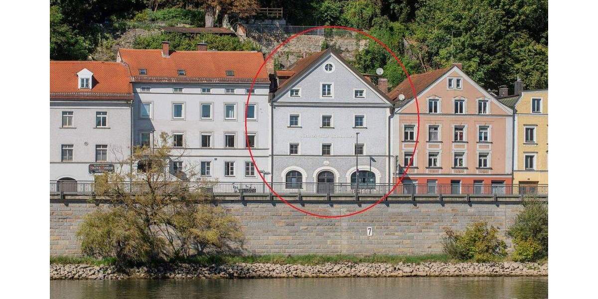 Etagenwohnung Passau Altstadt - 5 Zimmer, 110 m&sup2;, 340.000&euro; | Angebot:25777766