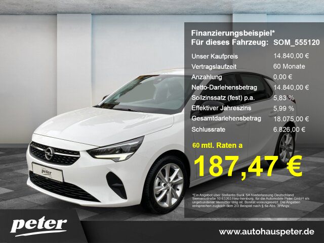 Opel Corsa 20.350 km 14.840 &euro; Mühlhausen 99974