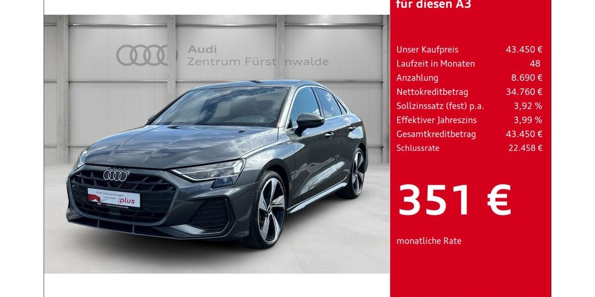 Audi A3 7.864 km 43.450 &euro; Fürstenwalde 15517