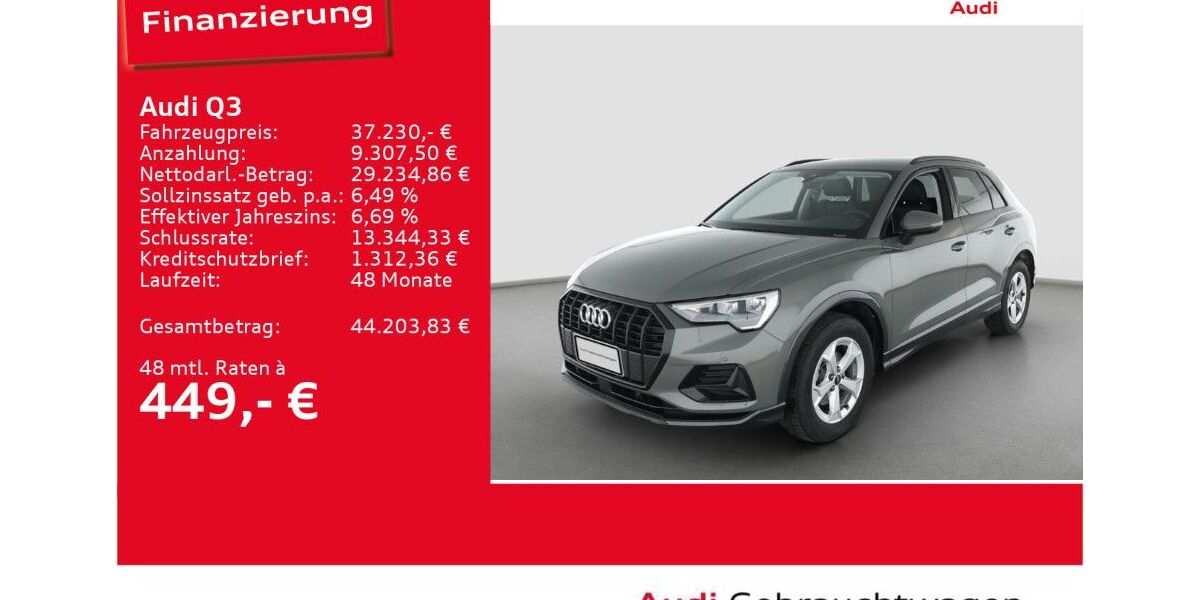 Audi Q3 4.642 km 37.230 &euro; Ulm 89073