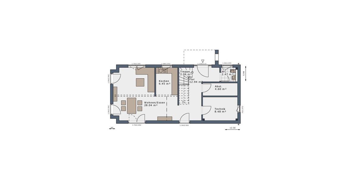 Einfamilienhaus Lage - 4 Zimmer, 126 m&sup2;, 1.600&euro; | Angebot:24629815