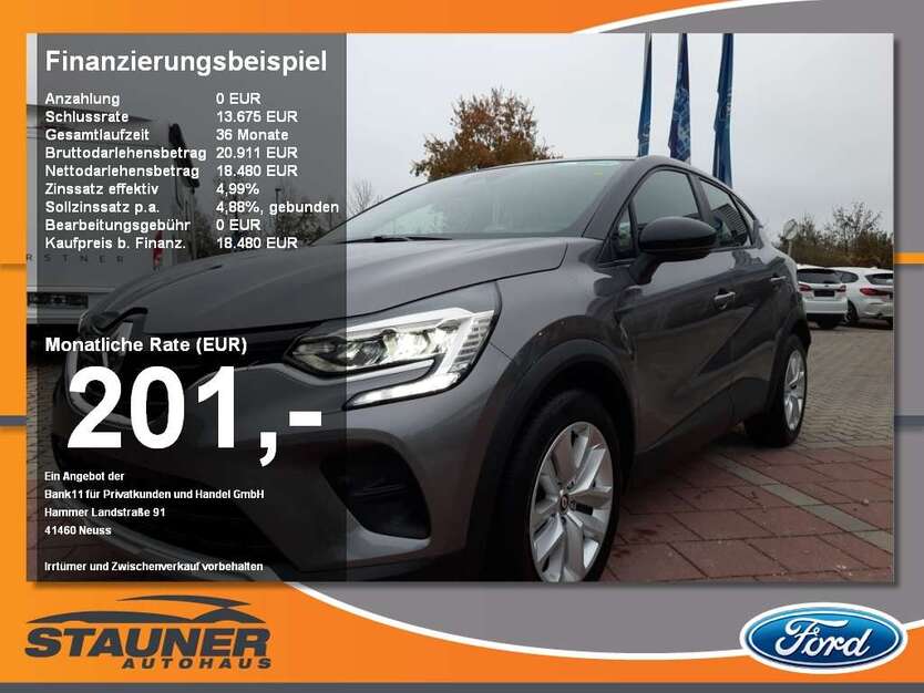 Renault Captur 23.400 km 17.280 € Neustadt a. d. Donau 93333